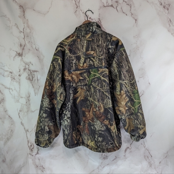 Gamehide Jacket Men Large Hunting Camo  Mossy Oak Break Up Woodland Hyper Hide - Picture 6 of 14